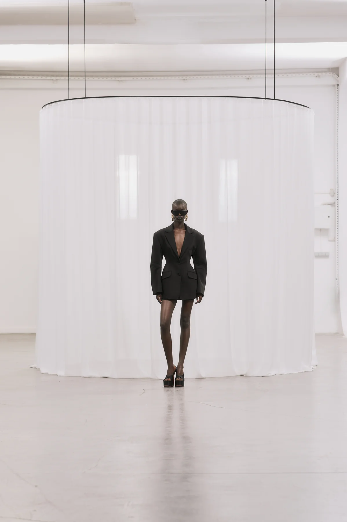 VALEN Ceket&Etek Takım - Siyah