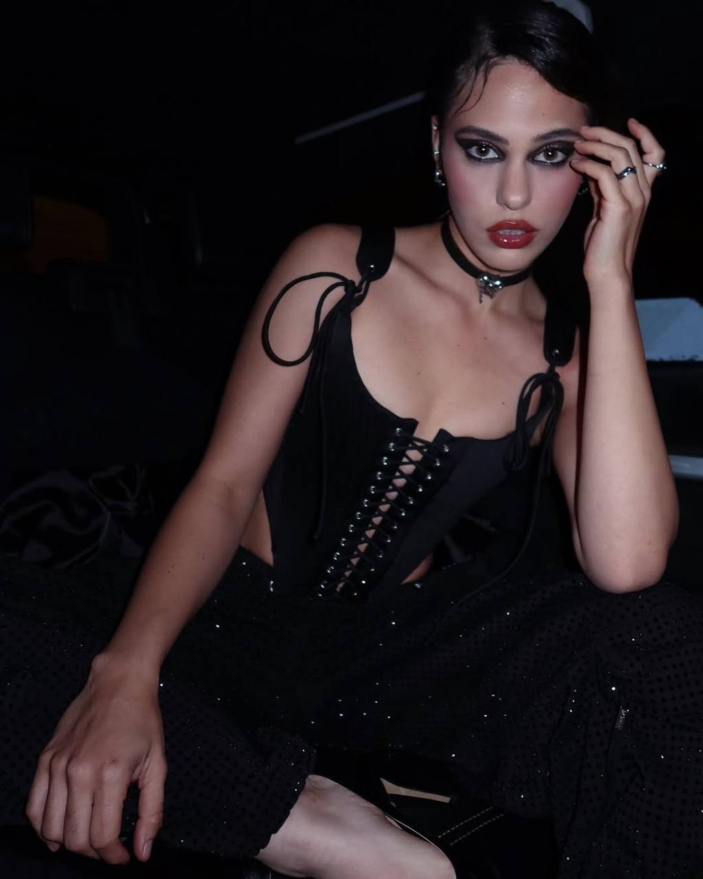 ZAIRA Korse - Siyah