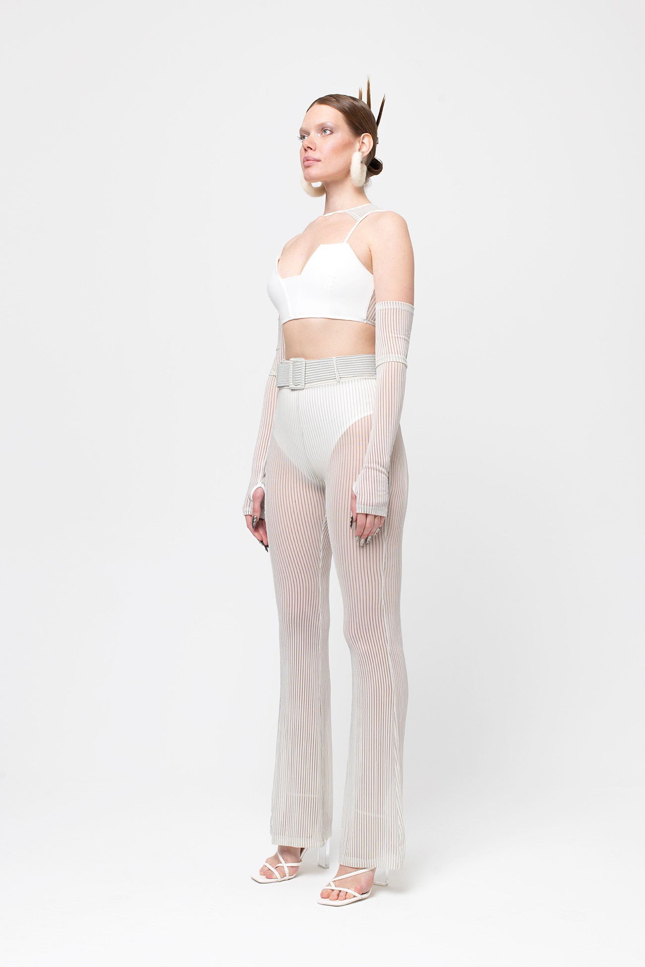 STEAL THE SHOW Mesh Pantolon