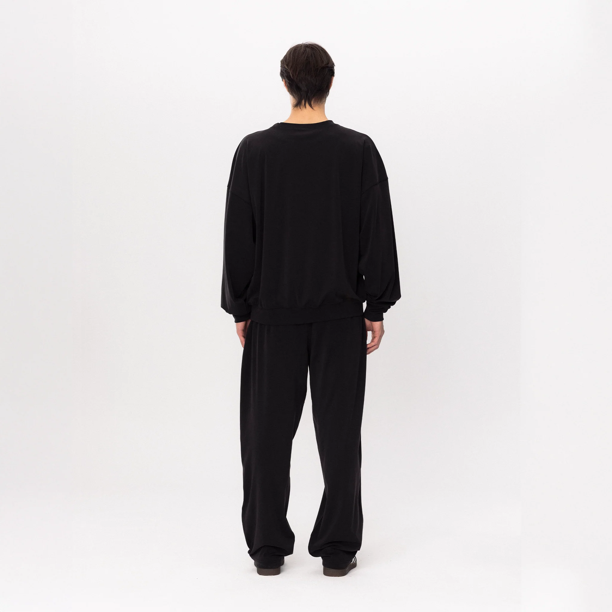 SILKY AND SMOOTH Sweatpants - Siyah