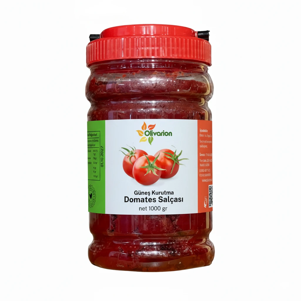Güneş Kurutma Domates Salçası