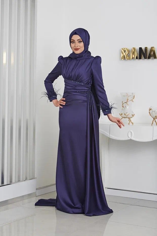 Robe de soirée hijab Marinette