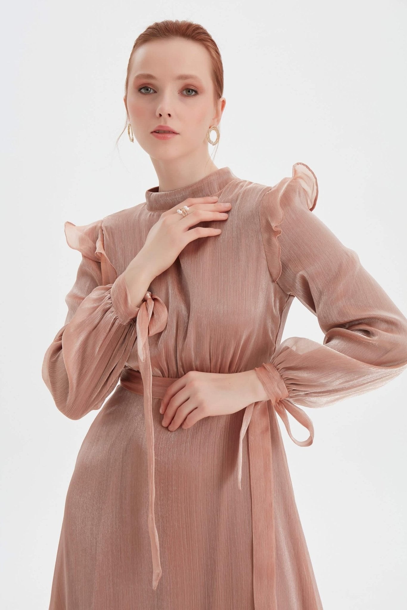 Copper Mira Evening Dress