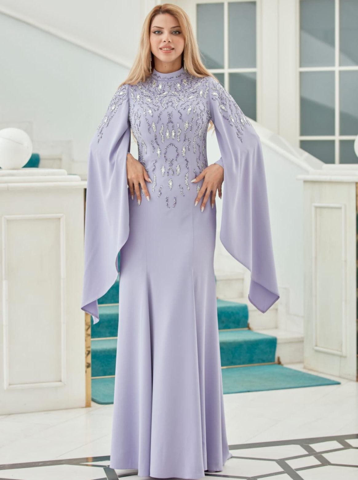 Engel Hijab Abendkleid