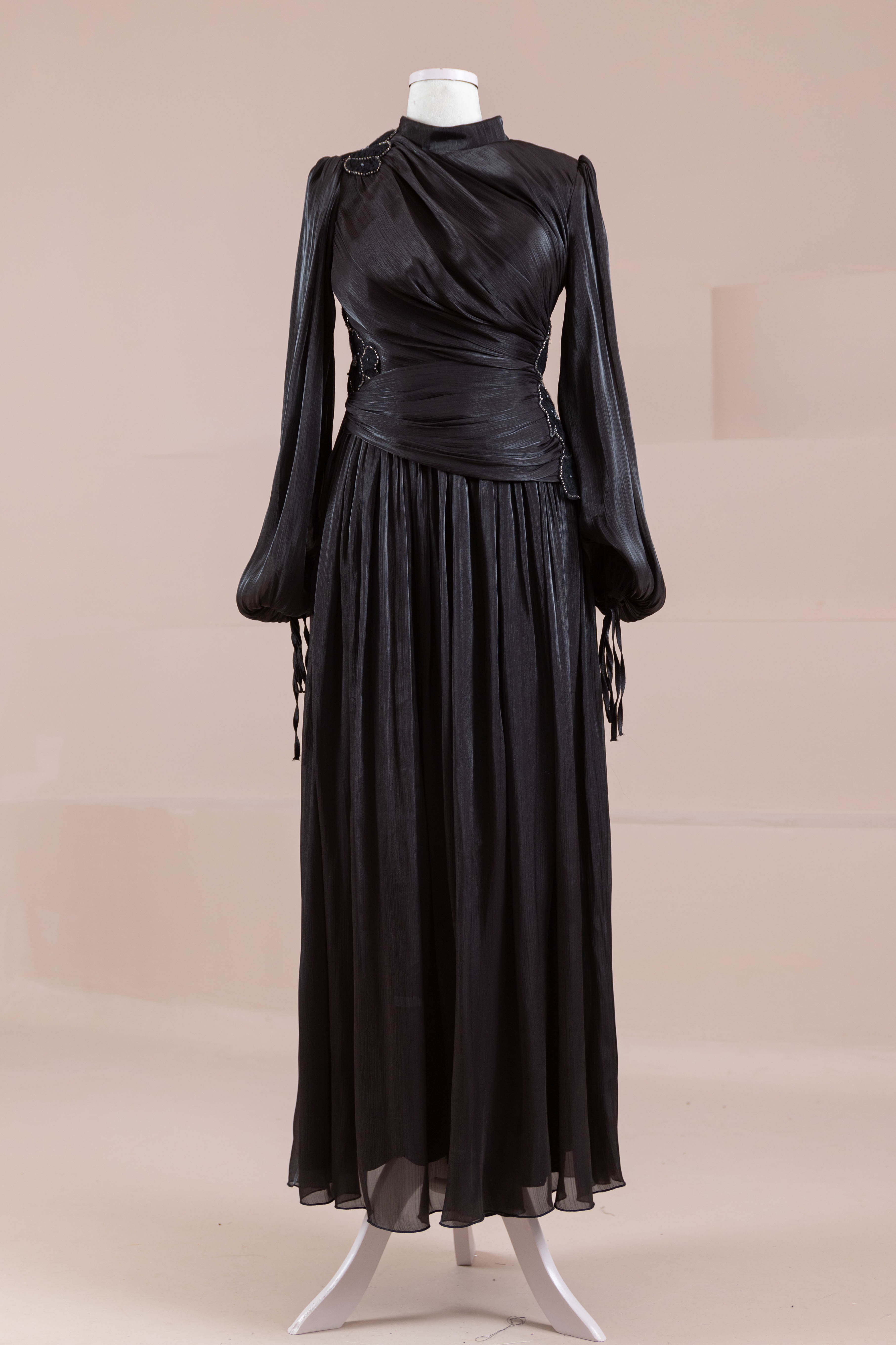 Rovi Tesettür Abiye - Black