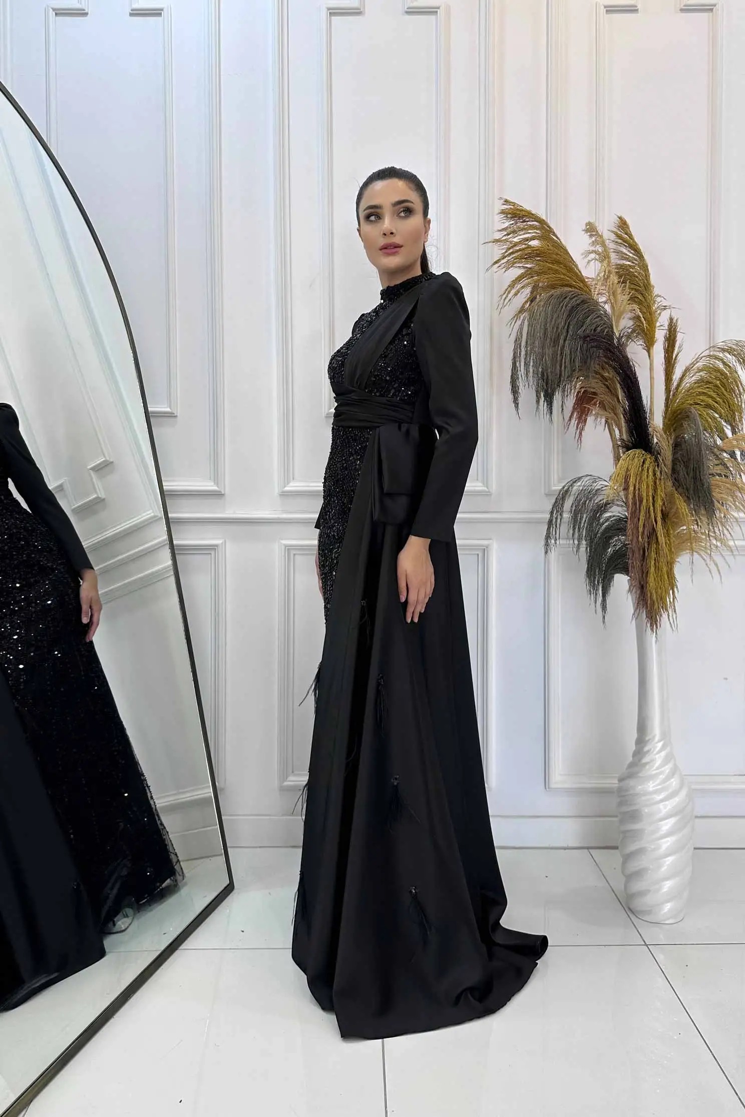 Dicle Hijab Evening Dress