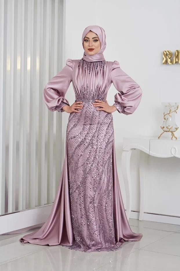 Bible Hijab Evening Dress