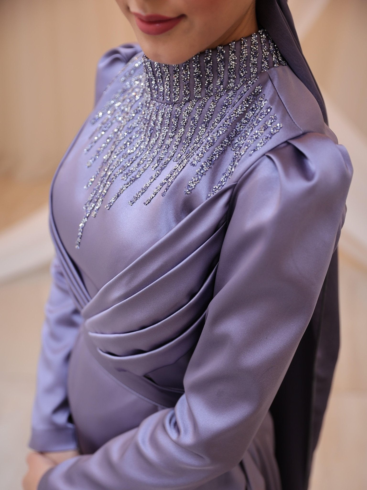 Nisa Hijab Evening Dress