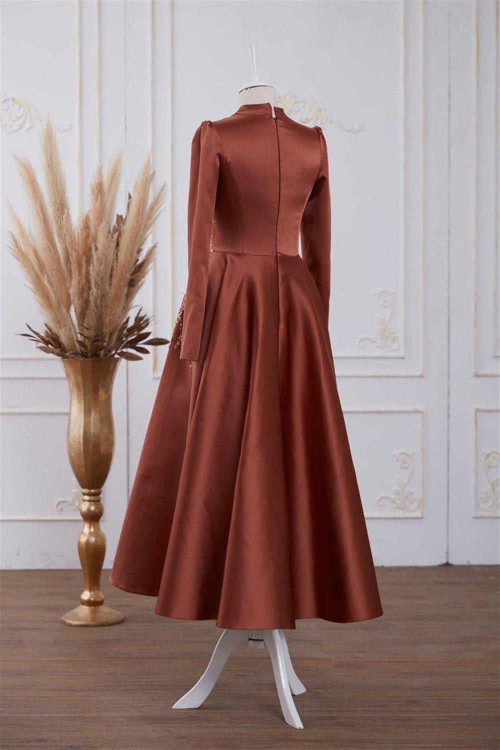 Galia Hijab Abendkleid – Fliese