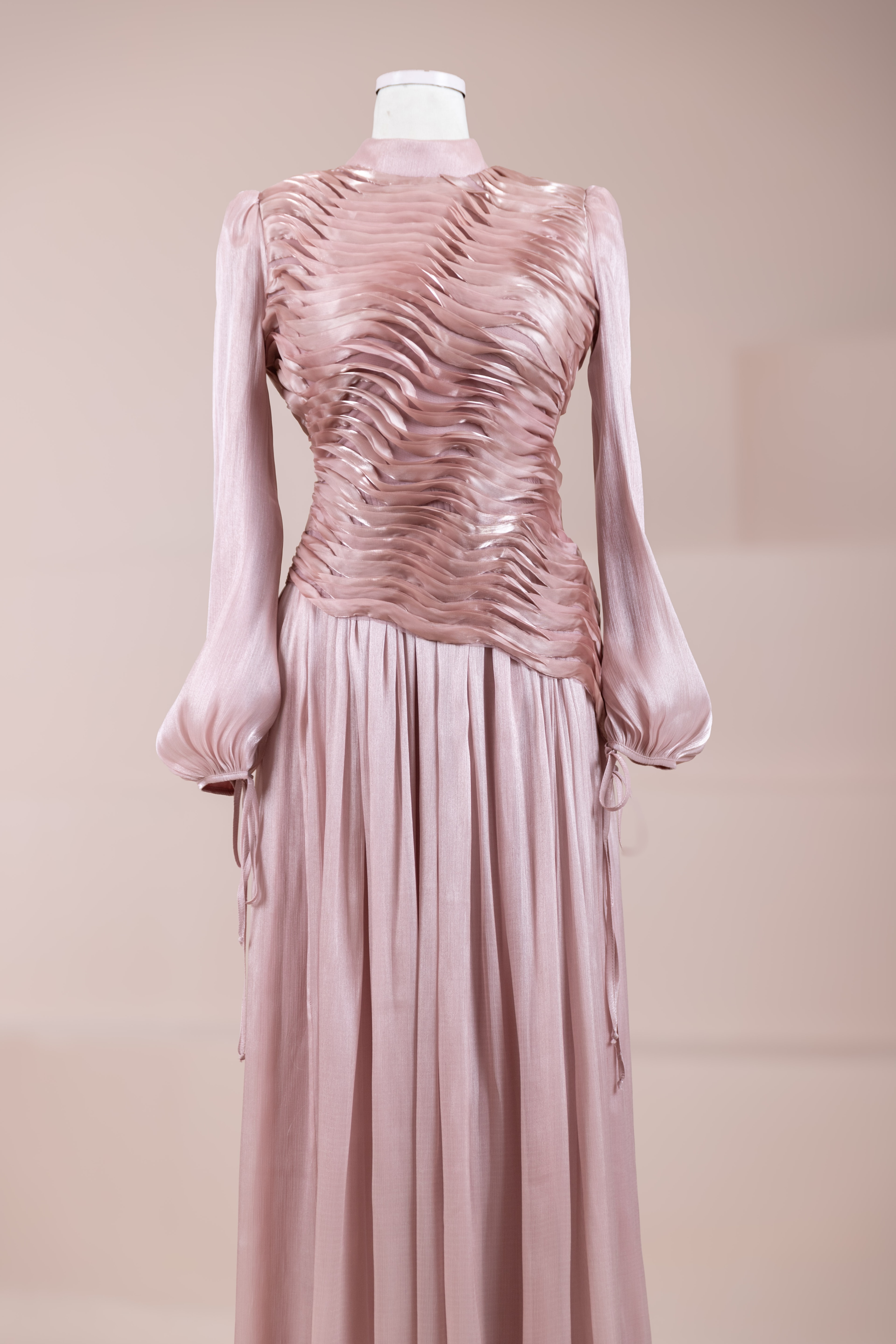 Dalia Tesettür Abiye - Powder Pink