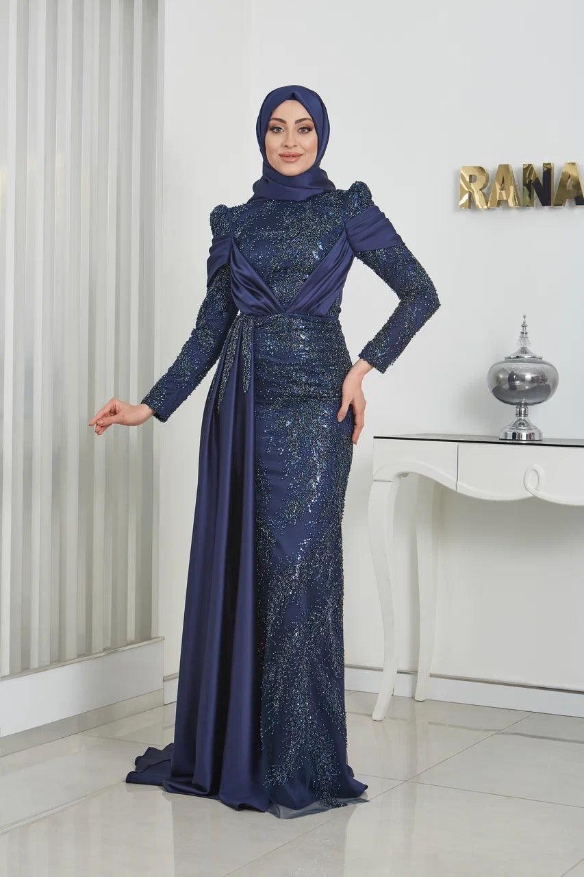 Marseille Hijab Evening Dress