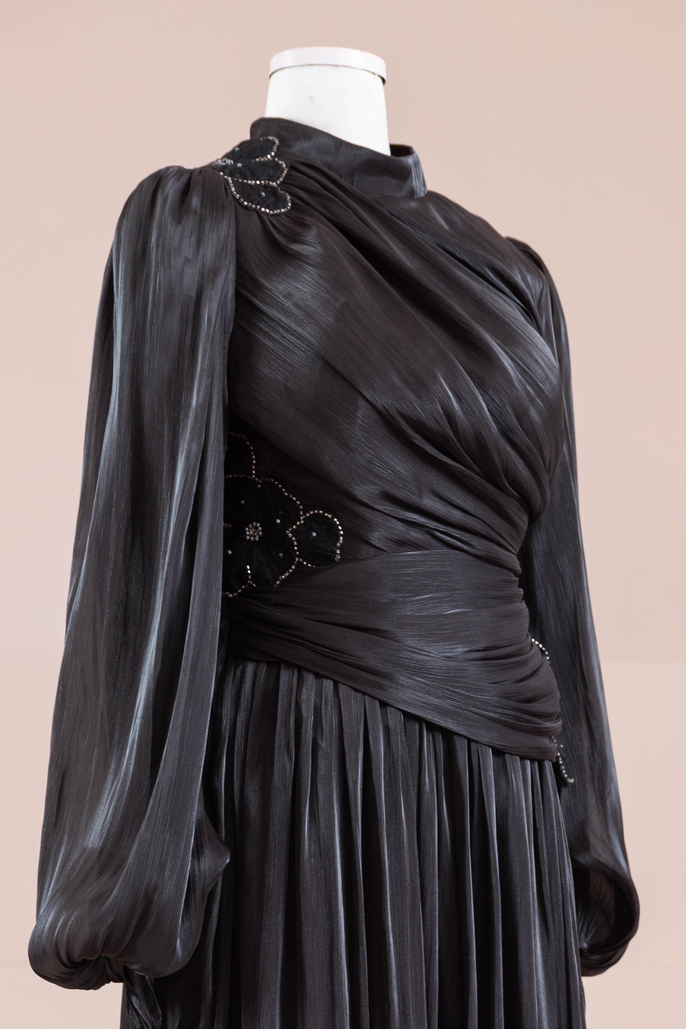 Rovi Tesettür Abiye - Black