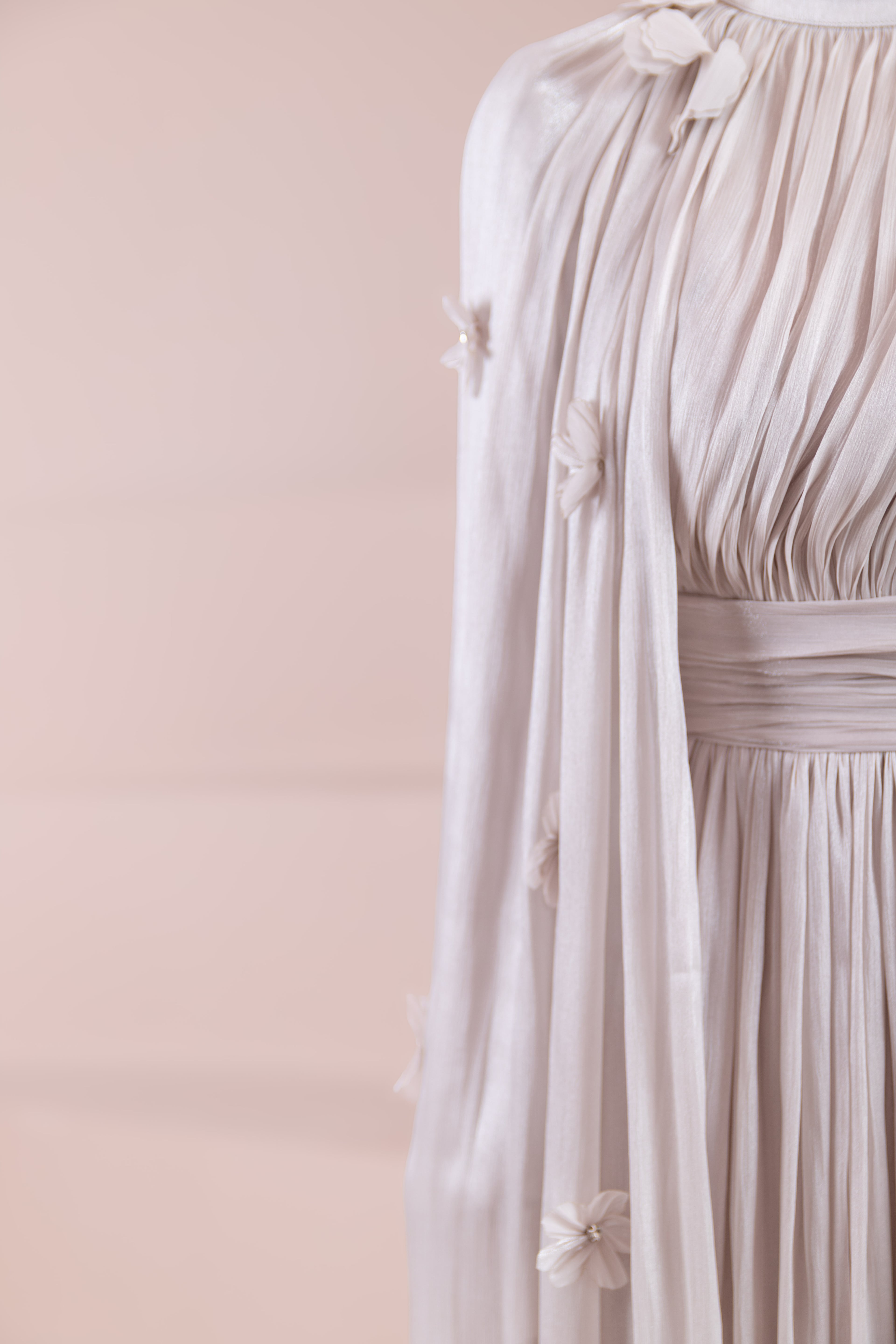 Sivra Tesettür Abiye - Beige