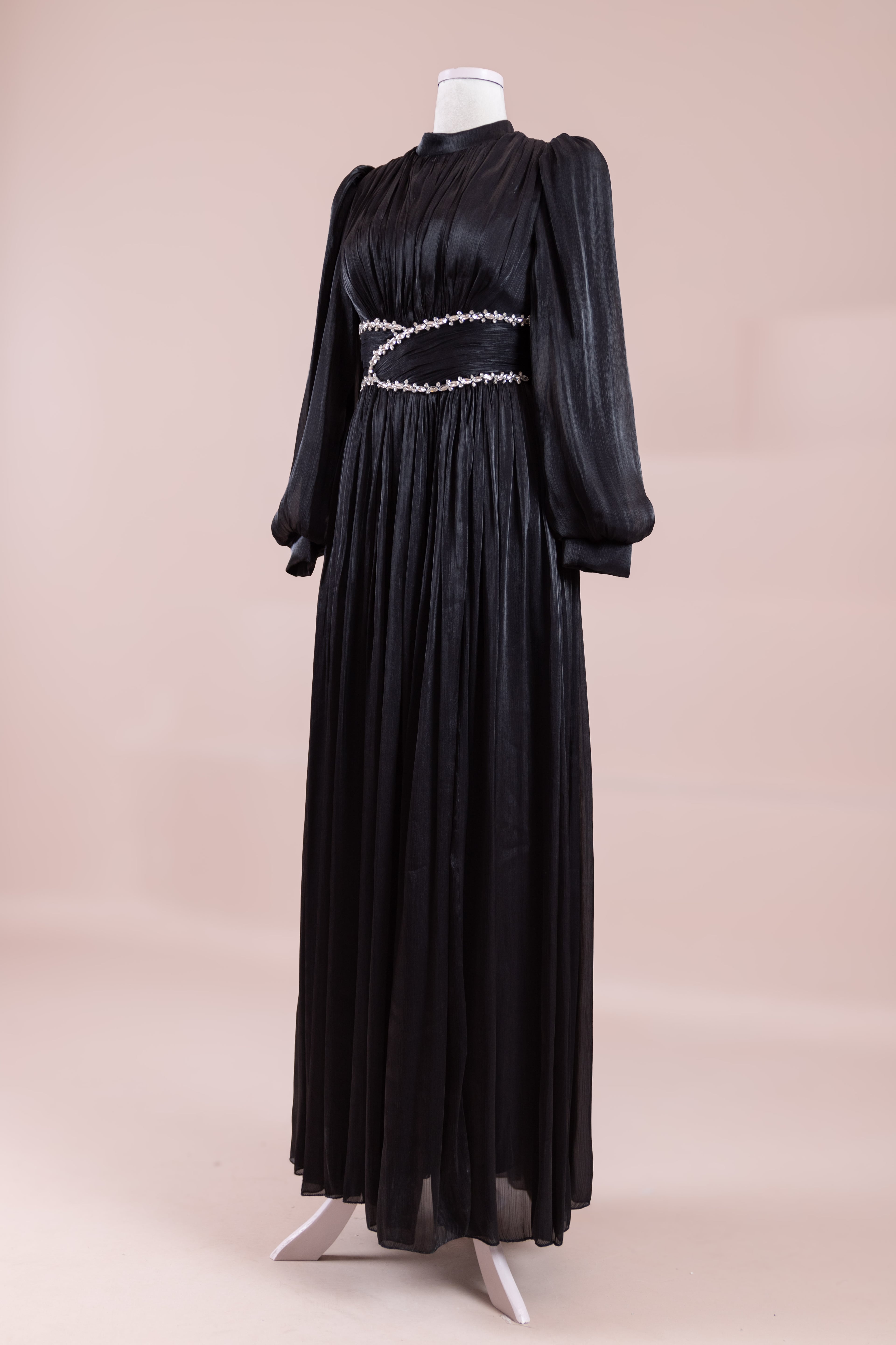 Elin Tesettür Abiye - Black