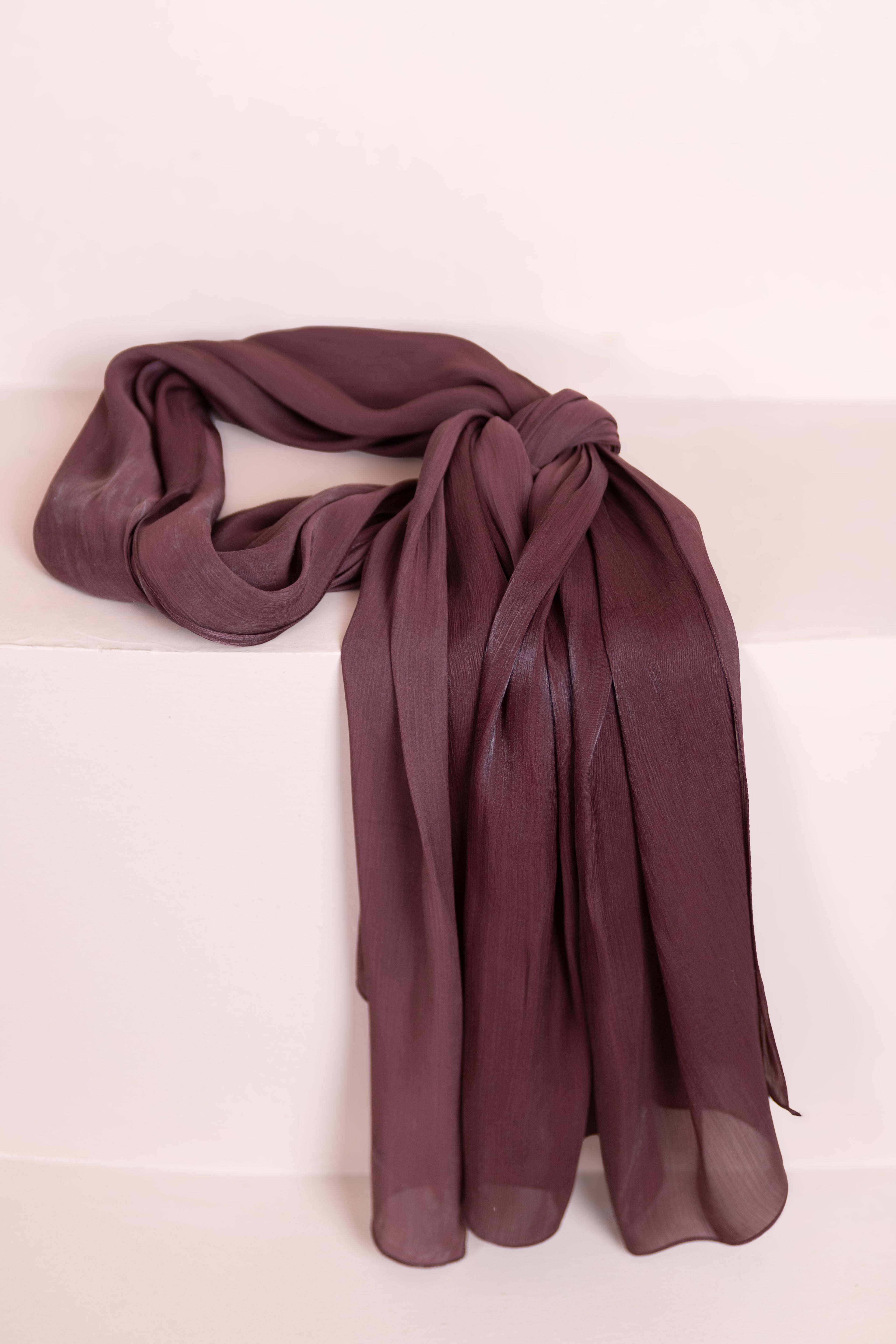 Şal Bery Burgundy