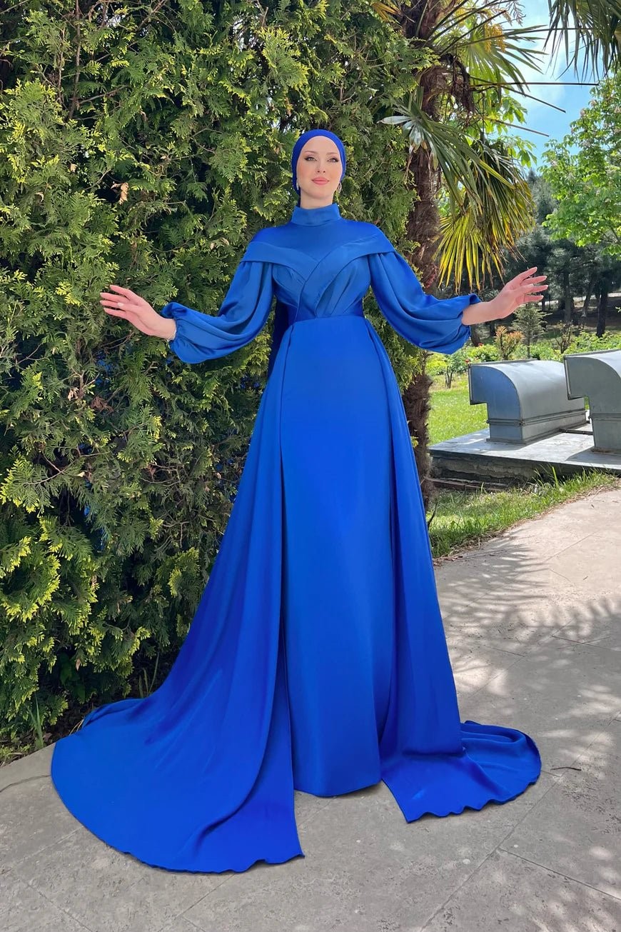 Işıl Hijab Evening Dress Saks