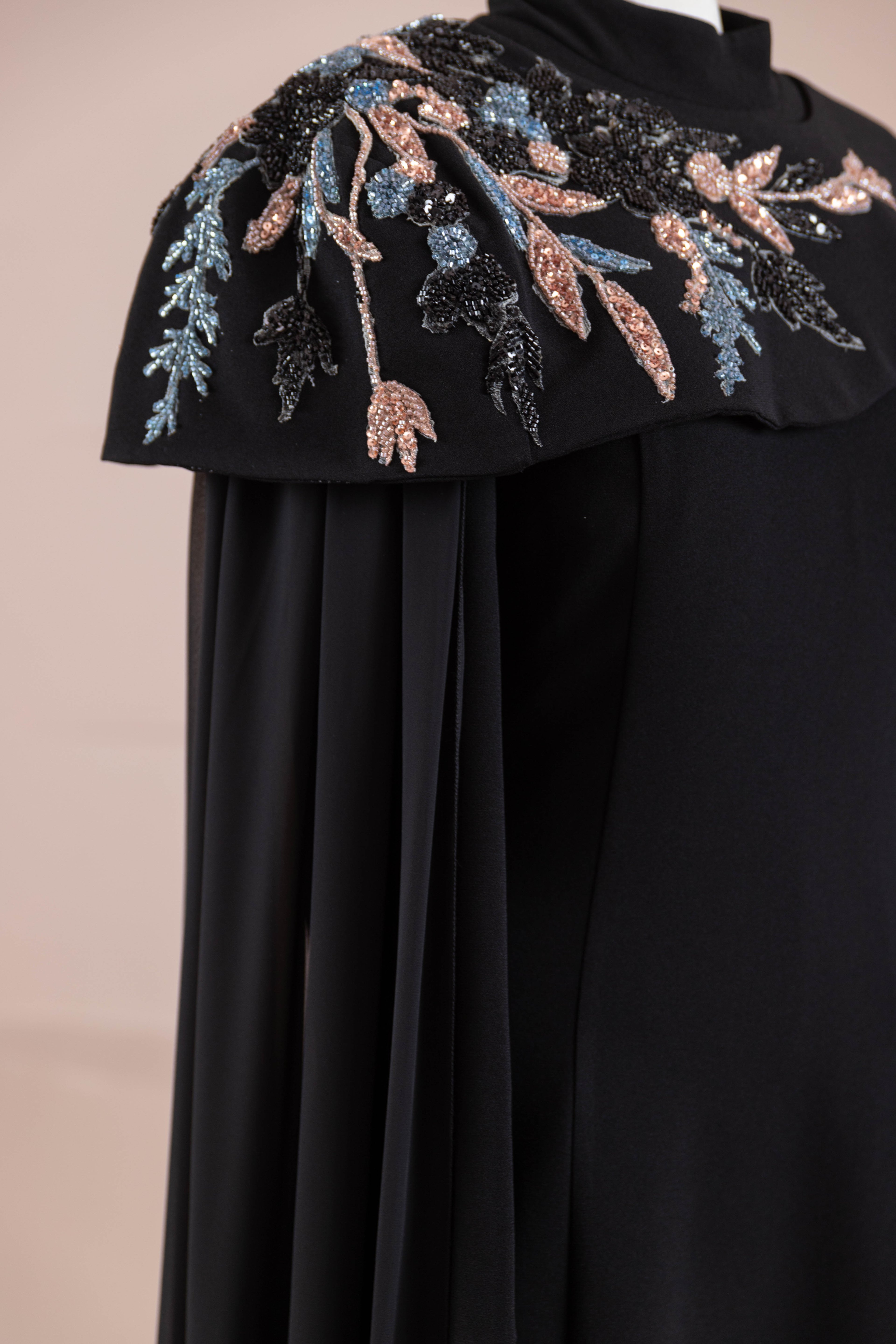 Asilta Tesettür Abiye - Black