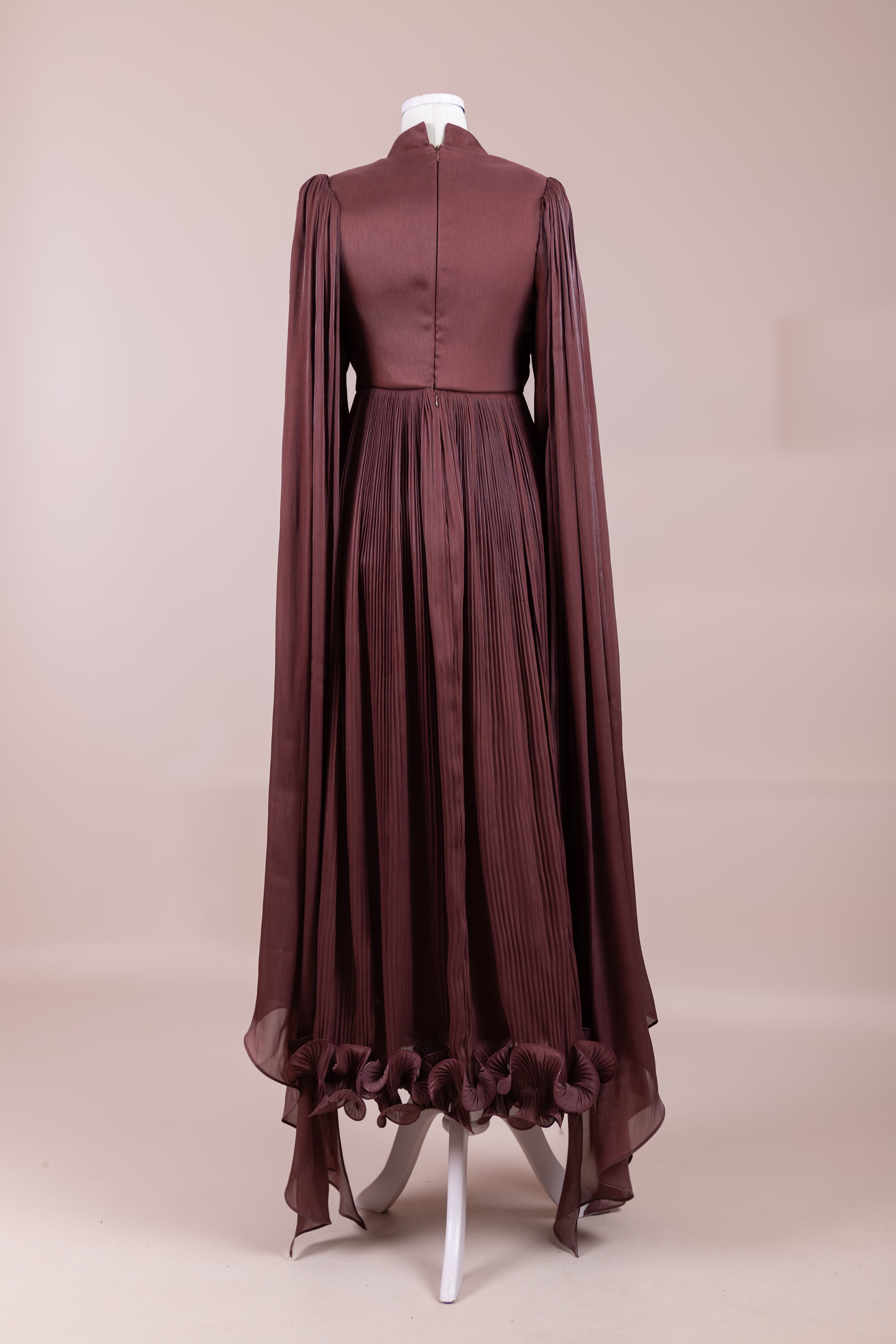 Ayrez Tesettür Abiye - bery burgundy