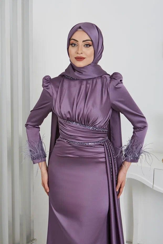 Robe de soirée hijab Marinette