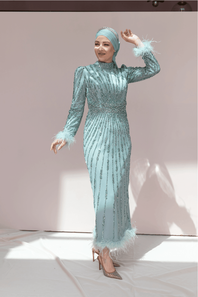 Lamira Hijab Evening Dress