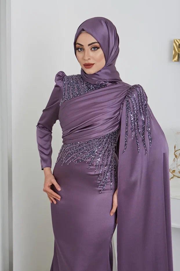 Noura Hijab Evening Dress