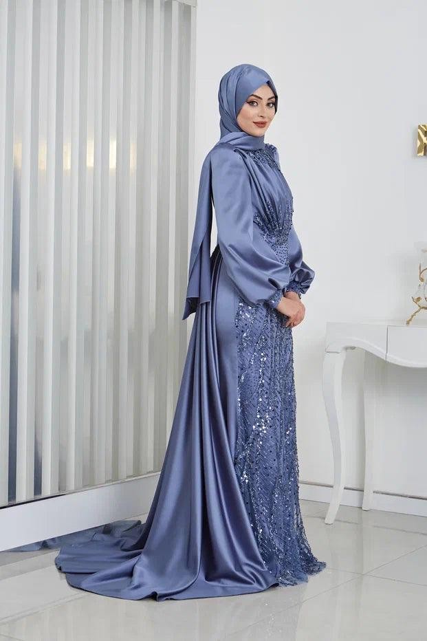 Bible Hijab Evening Dress