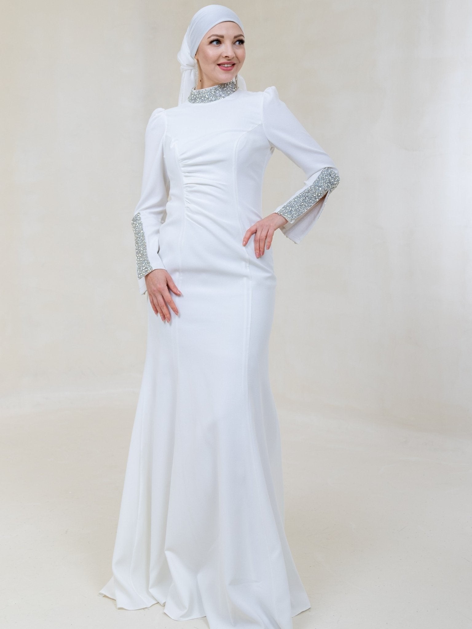 Clara Hijab Evening Dress