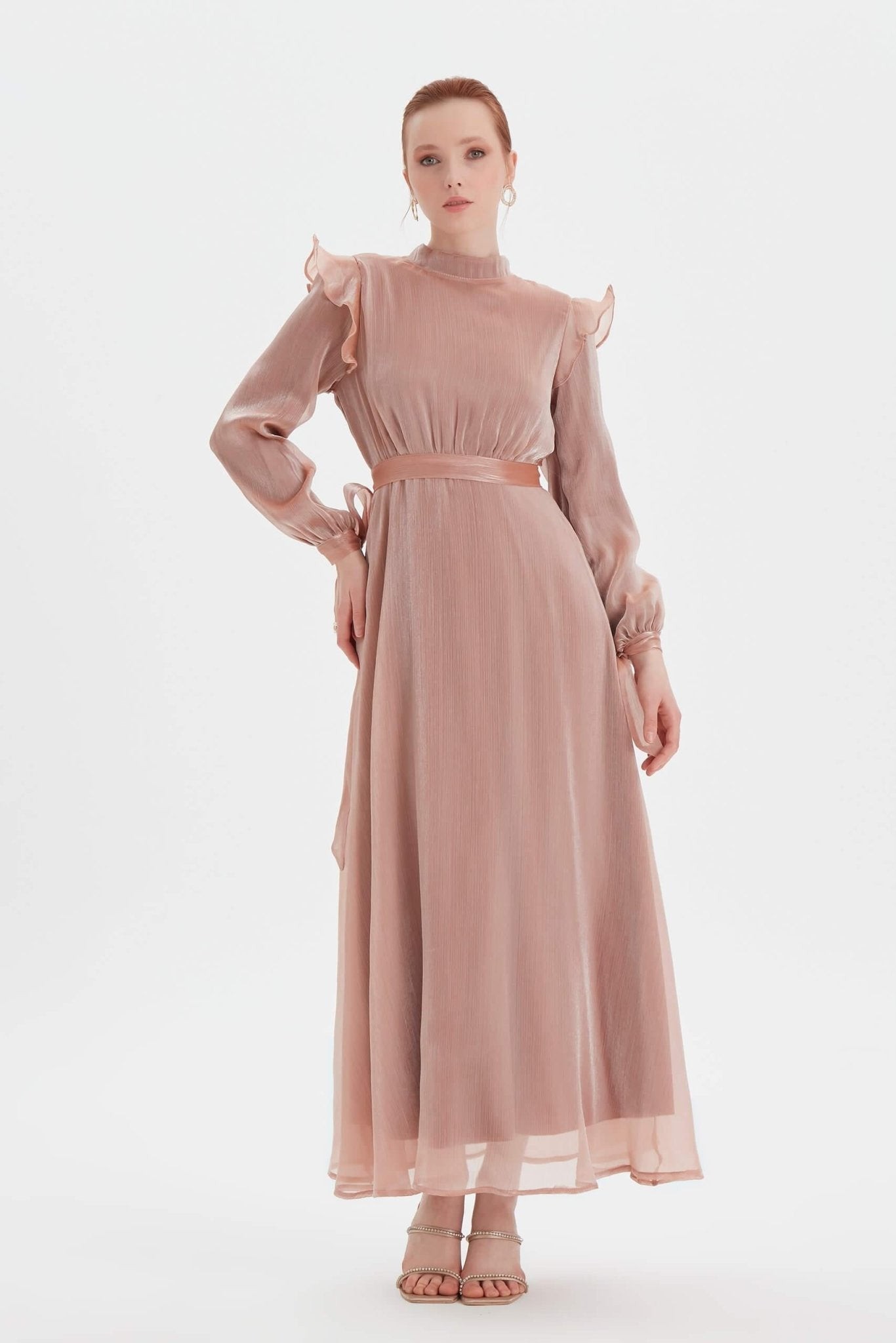 Copper Mira Evening Dress