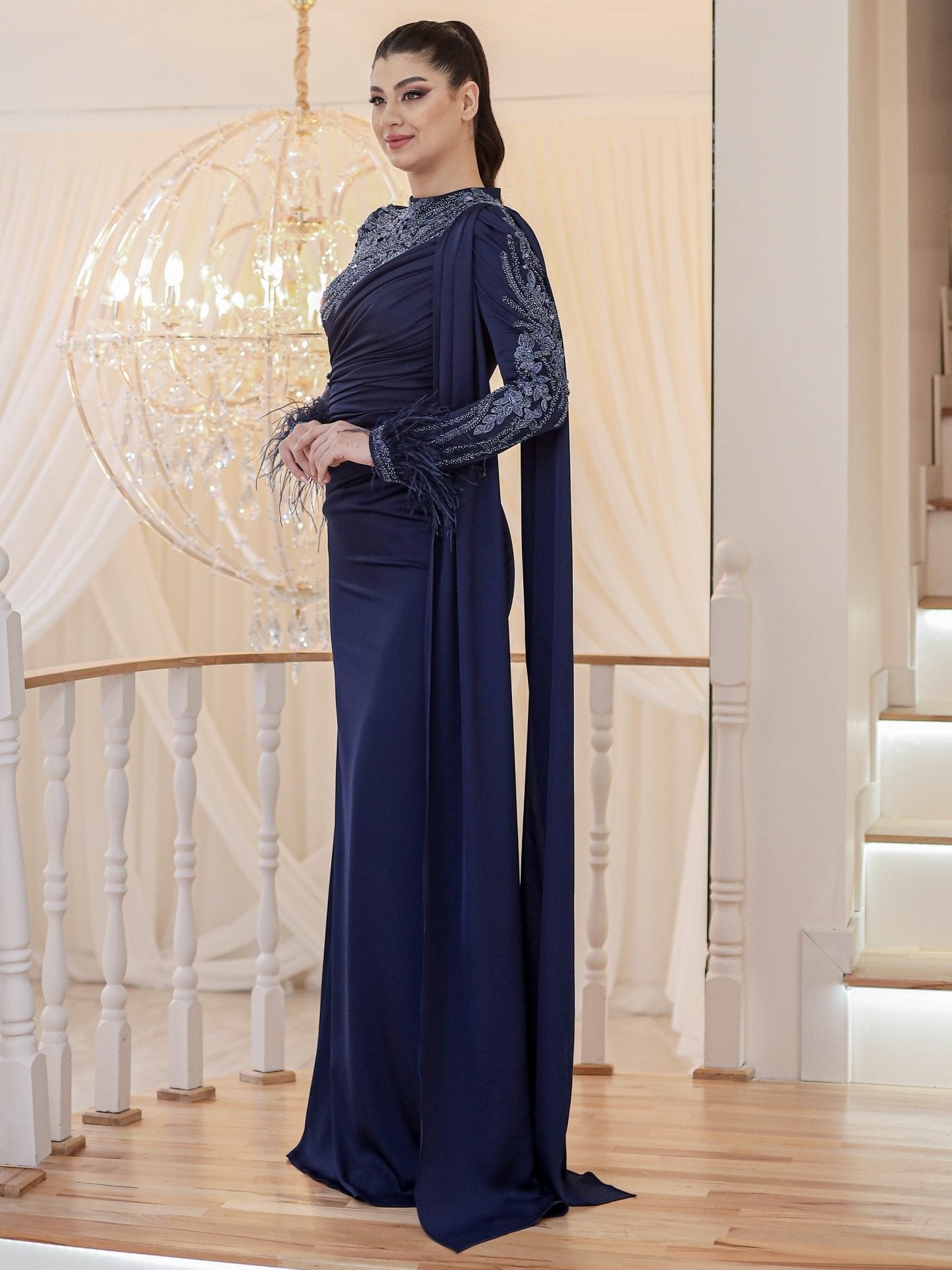 Melina Hijab Evening Dress