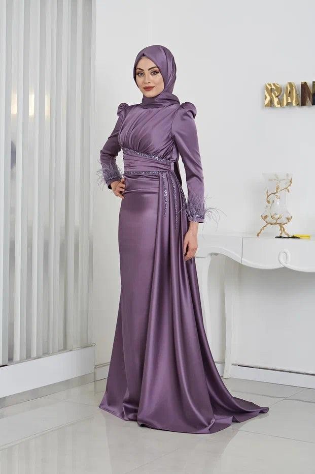 Robe de soirée hijab Marinette