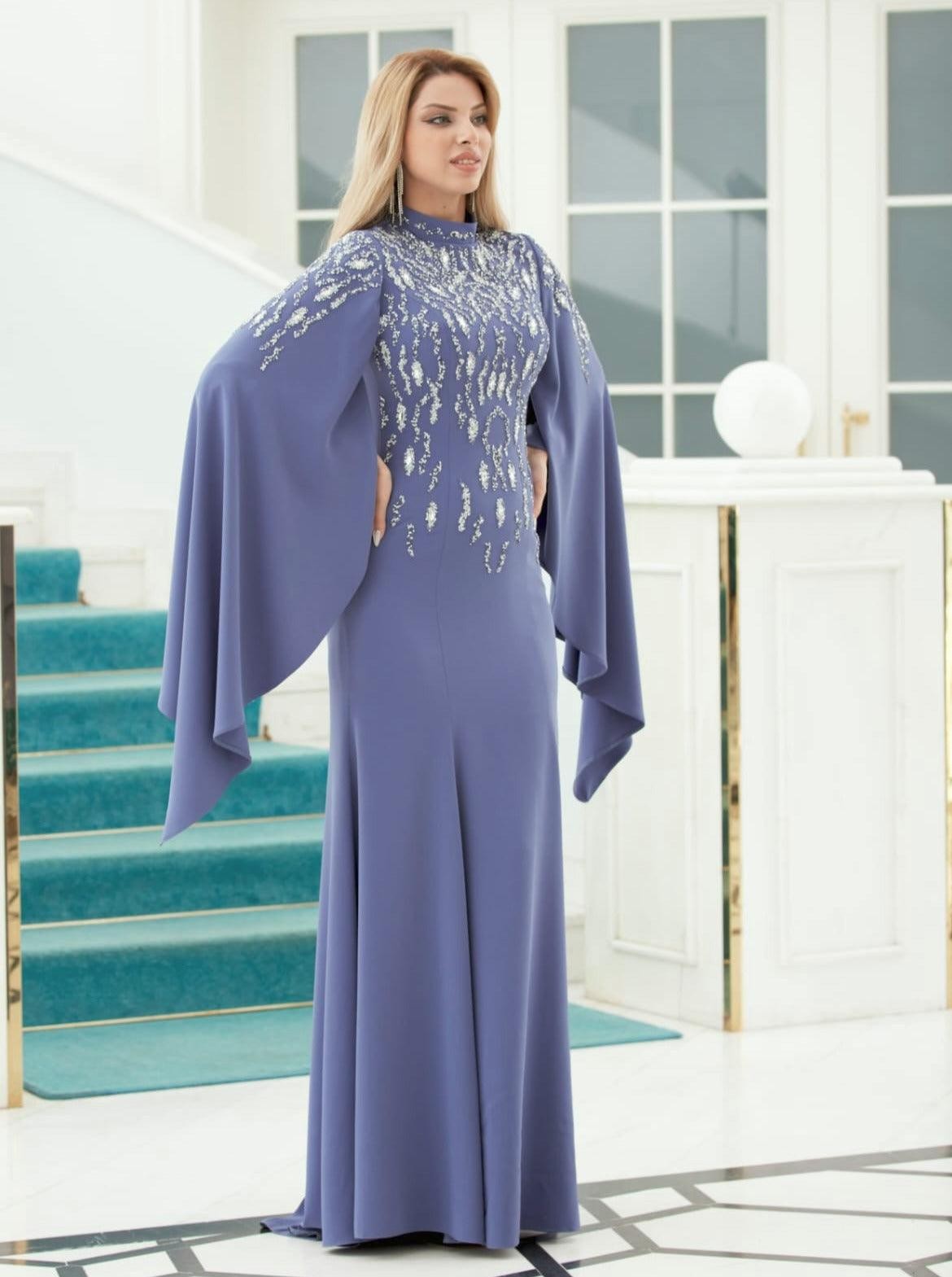 Robe de soirée ange hijab