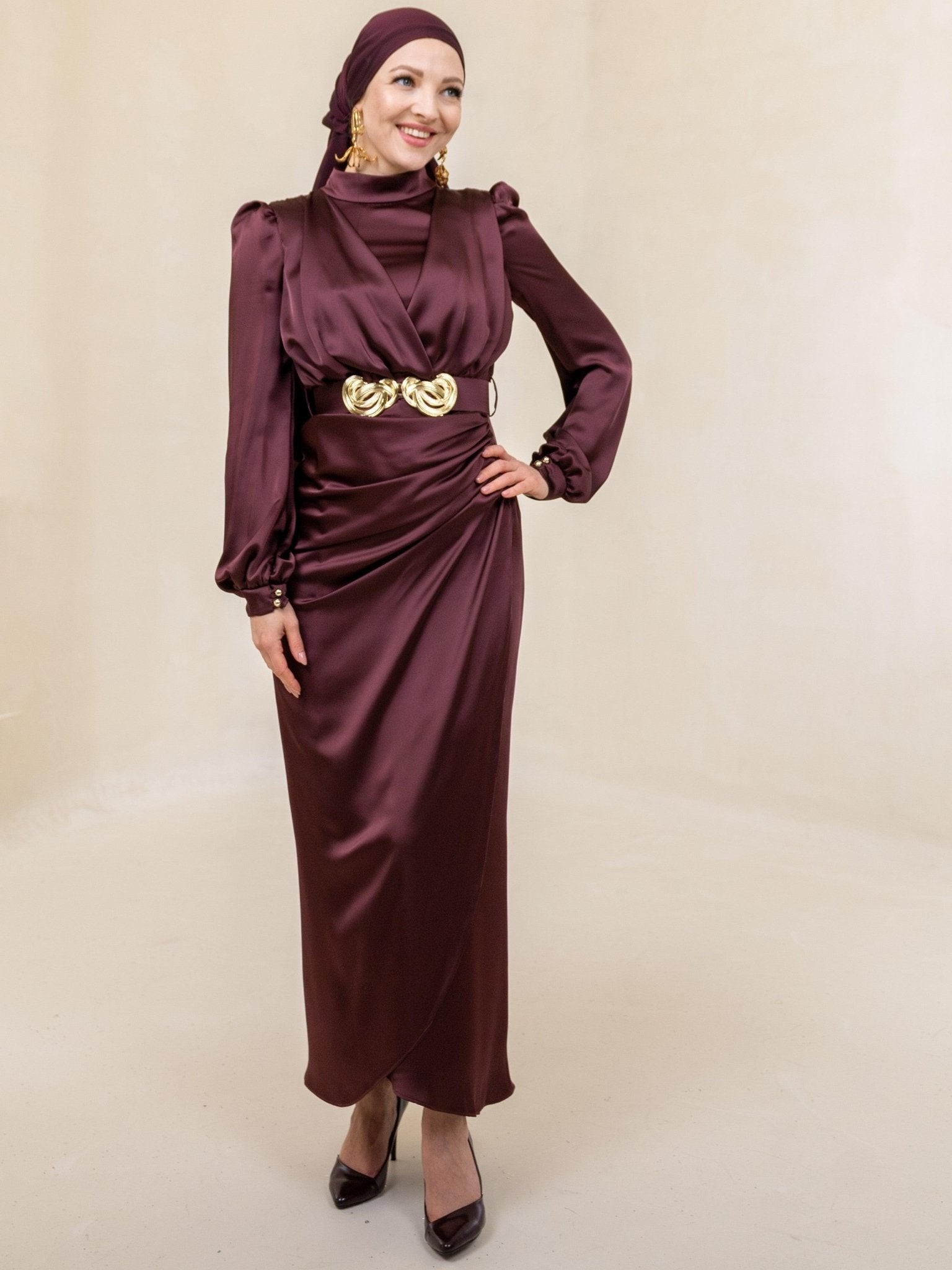 Camer Hijab Evening Dress