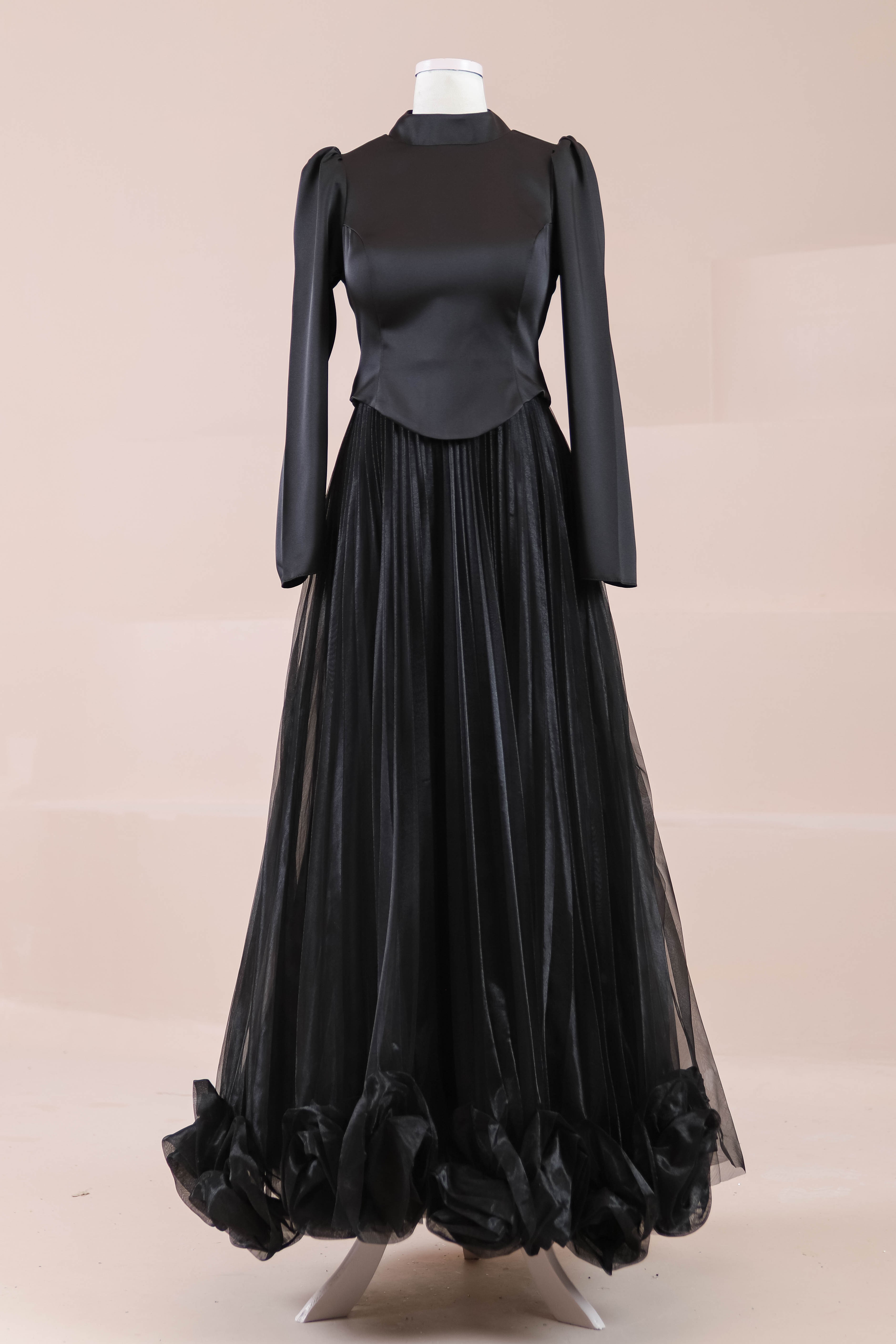 Rozya Tesettür Abiye - Black