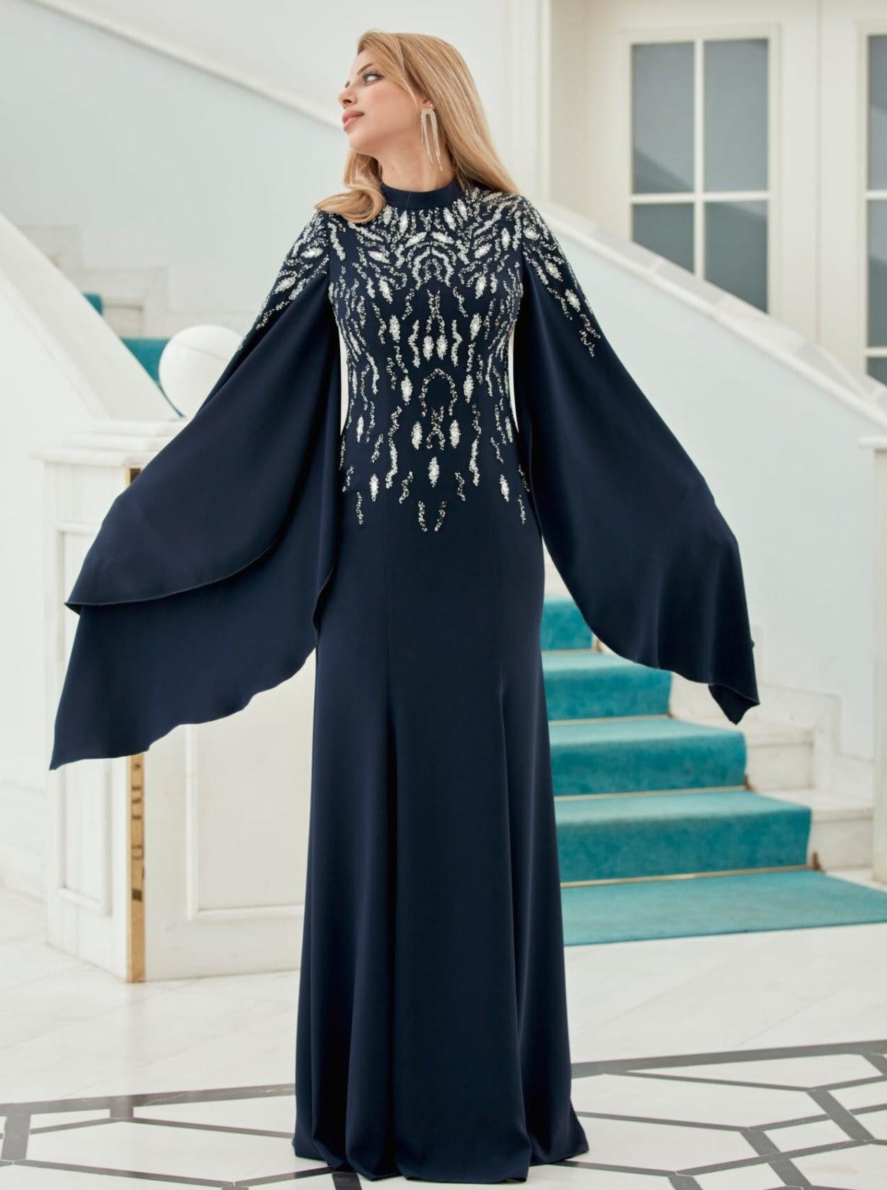 Robe de soirée ange hijab