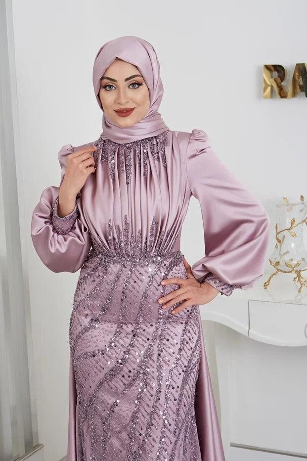 Bible Hijab Evening Dress