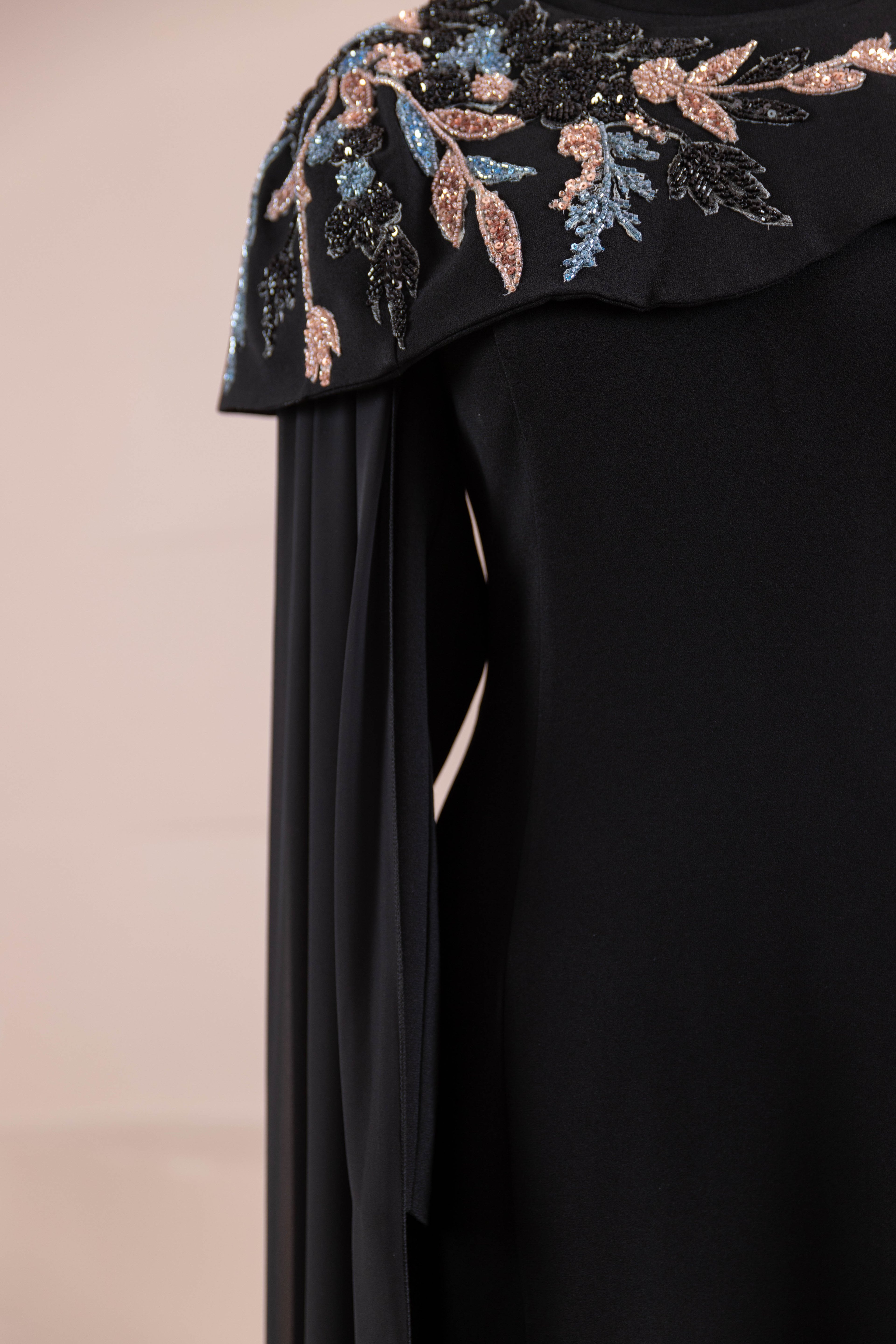 Asilta Tesettür Abiye - Black