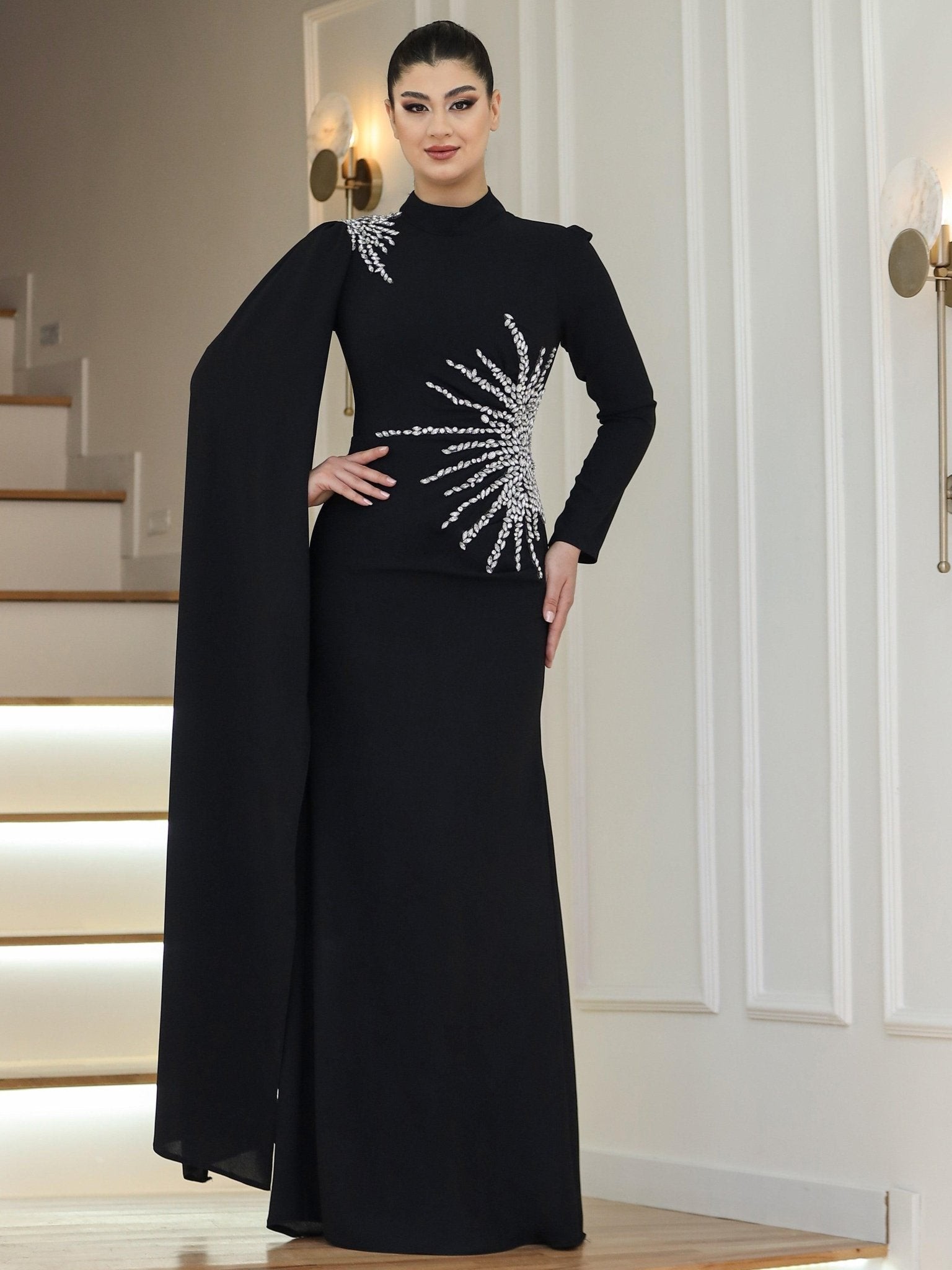 Güneş Hijab Evening Dress