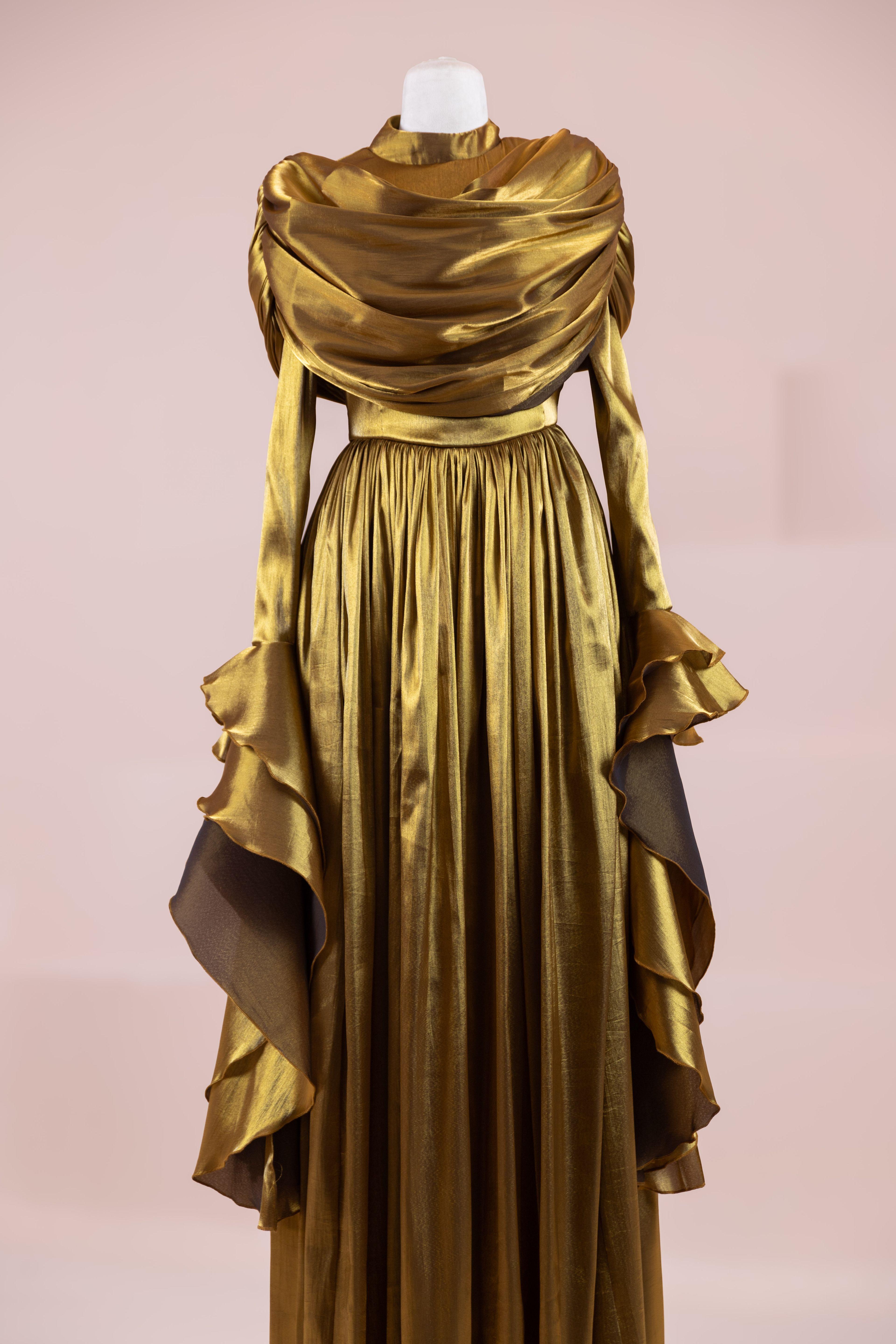 Arvia Tesettür Abiye - GOLD