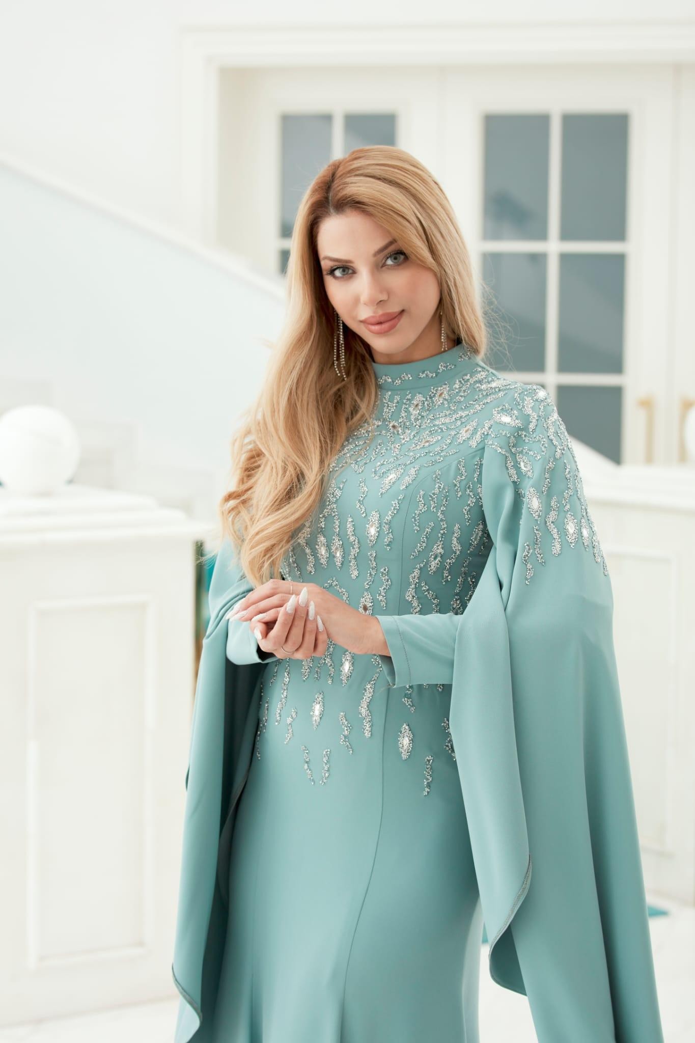 Robe de soirée ange hijab