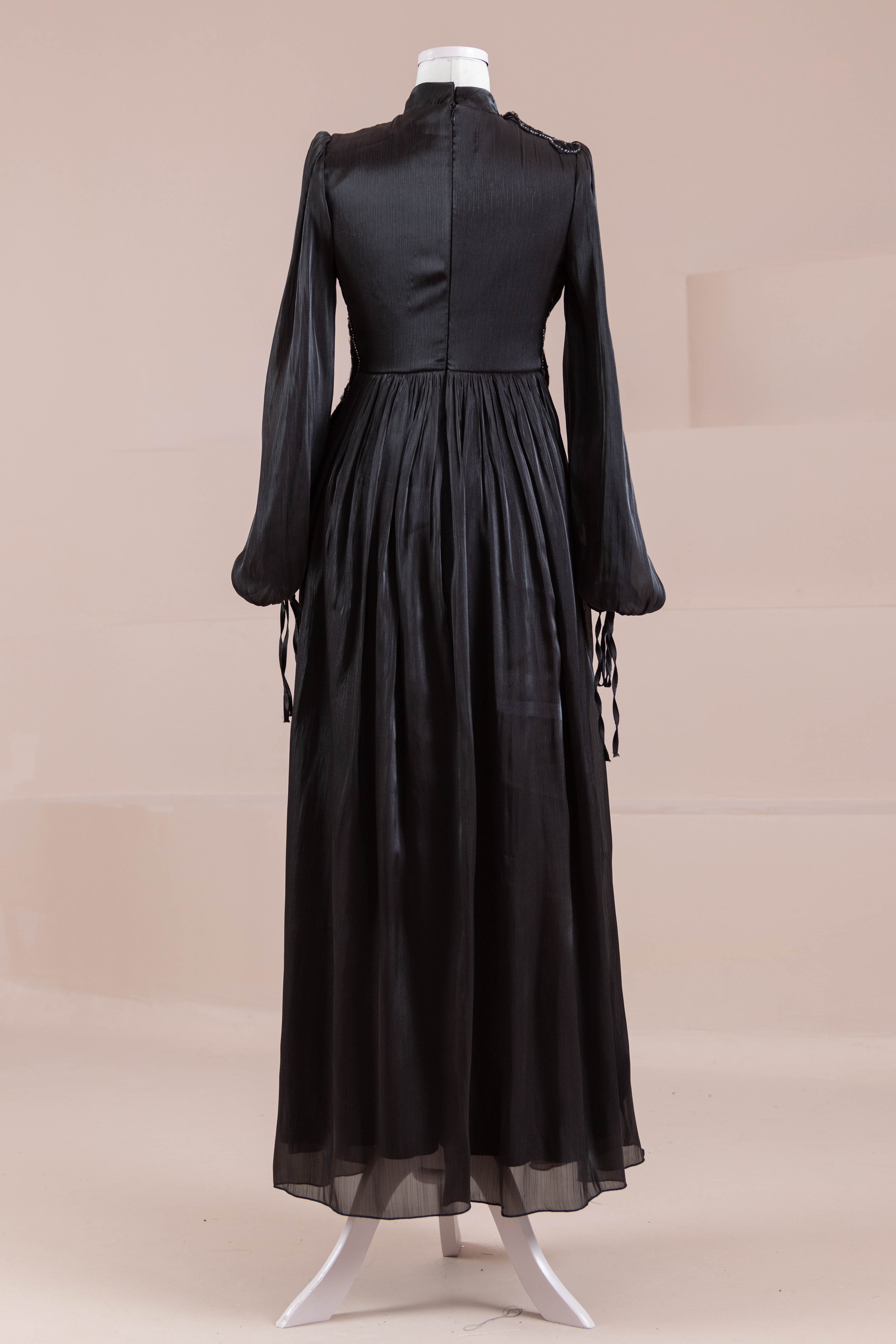 Rovi Tesettür Abiye - Black
