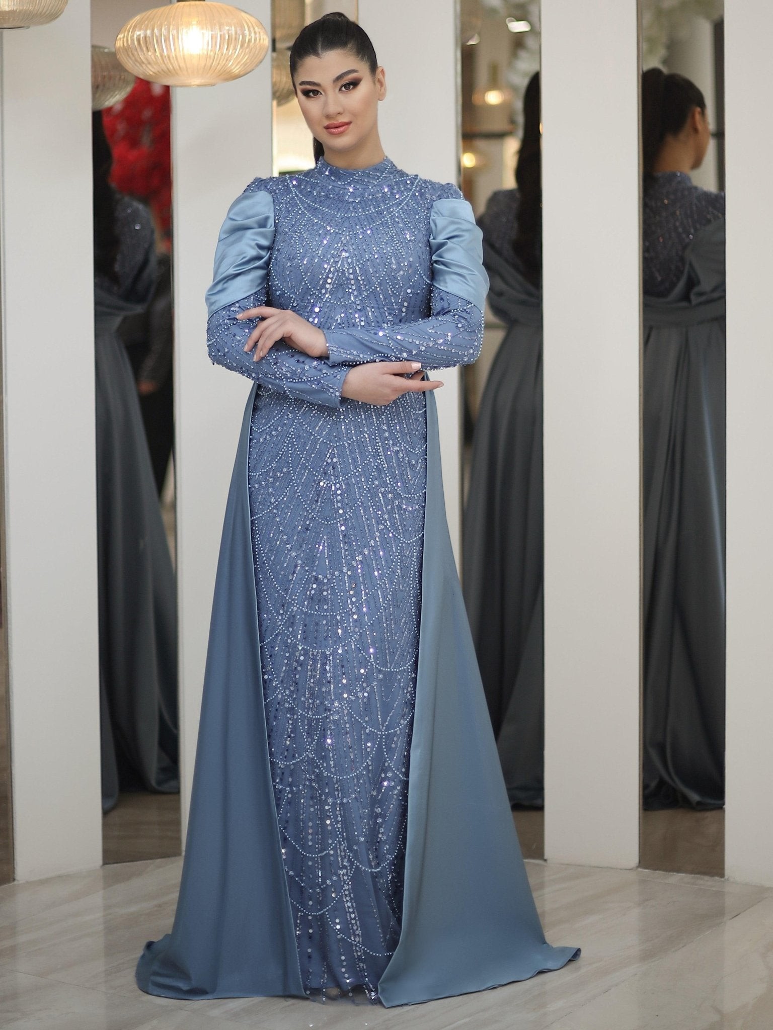 Selen Hijab Evening Dress