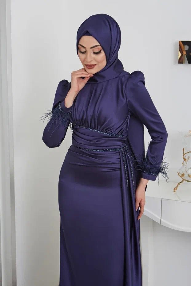 Robe de soirée hijab Marinette