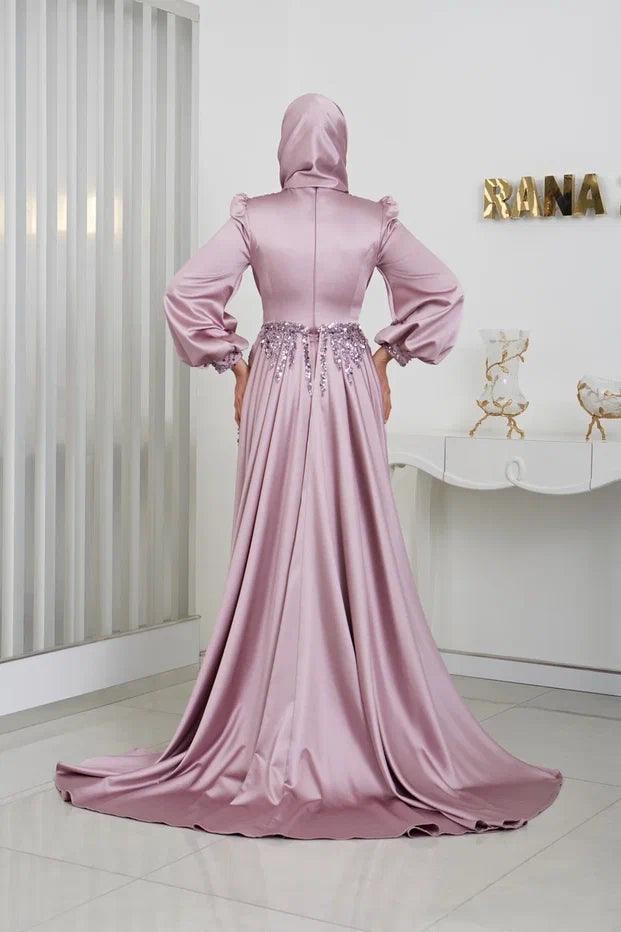 Bible Hijab Evening Dress