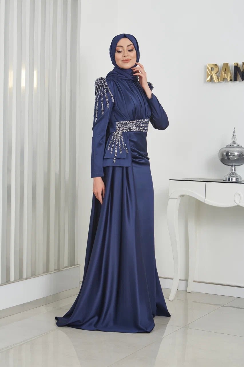 Alina Hijab Evening Dress