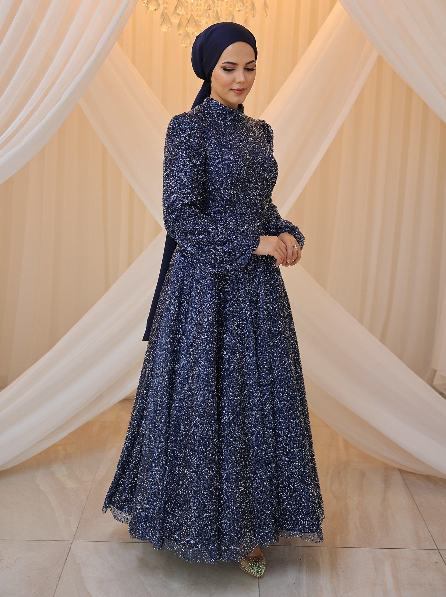 Nida Hijab Evening Dress