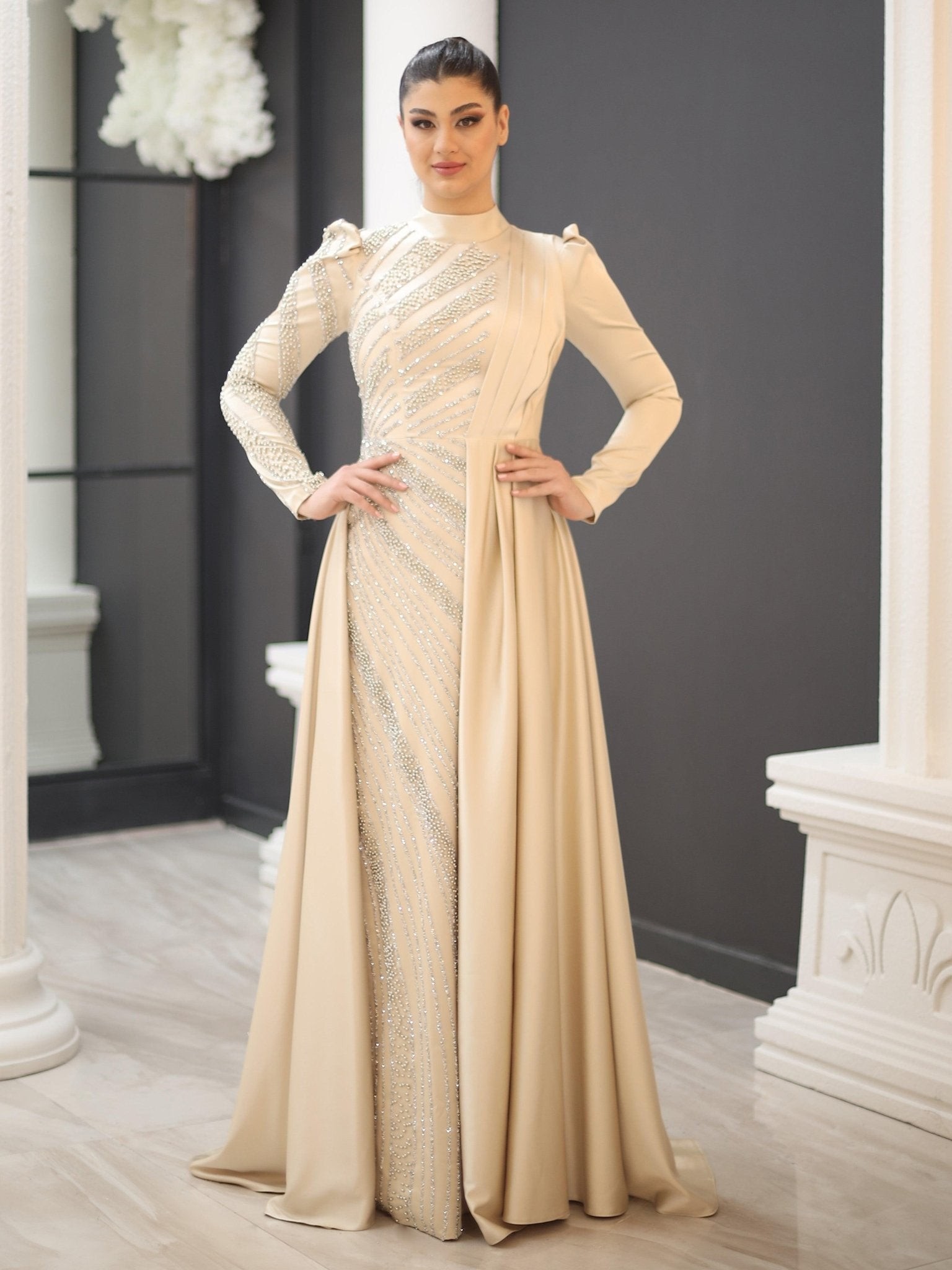 Adel Hijab Evening Dress