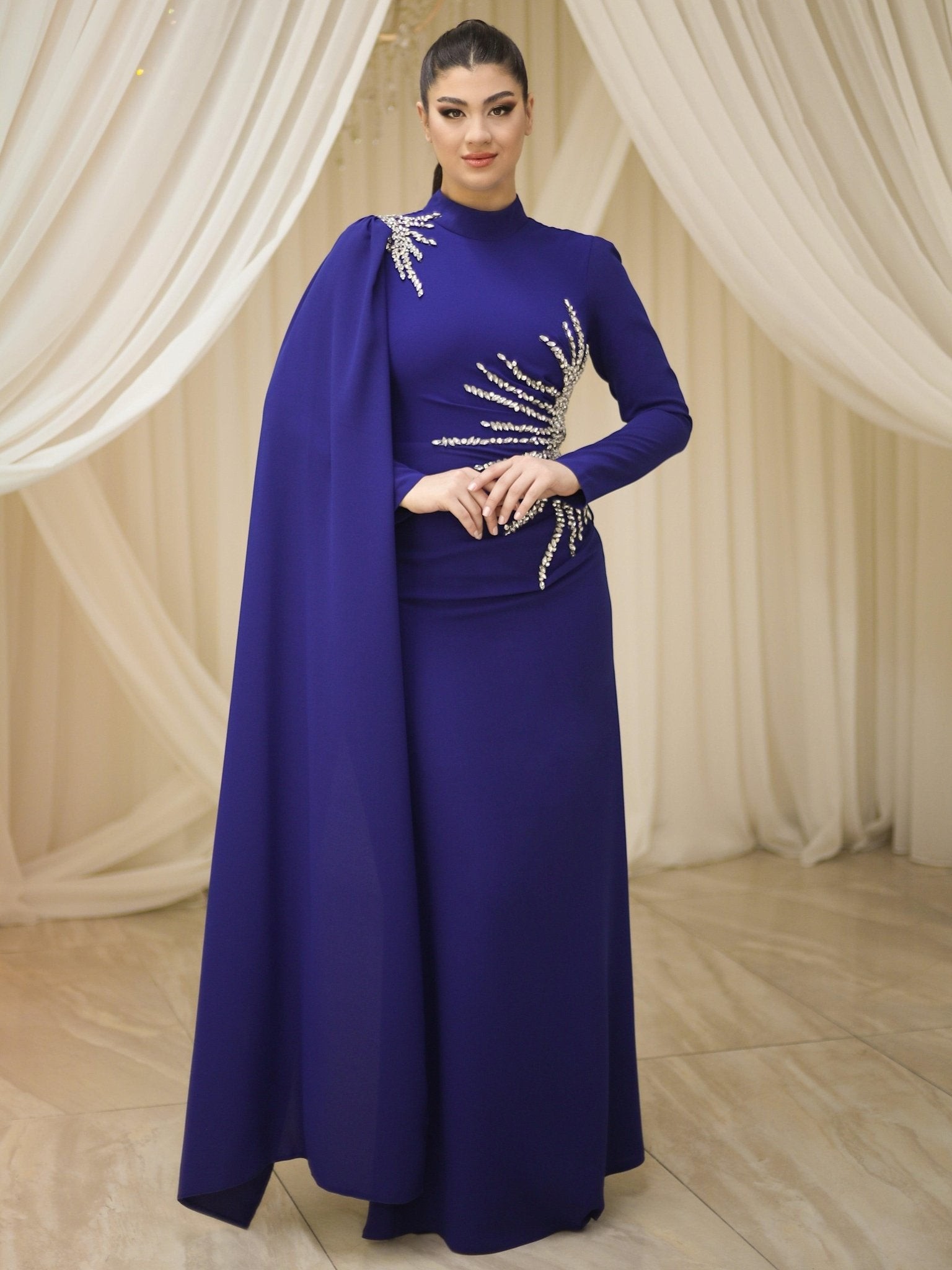 Güneş Hijab Evening Dress