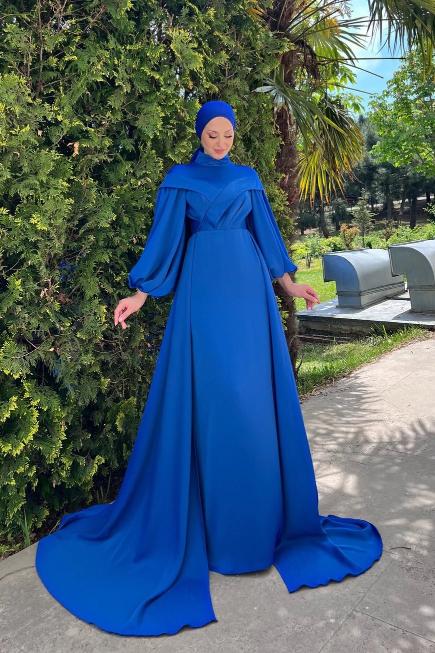 Işıl Hijab Evening Dress Saks