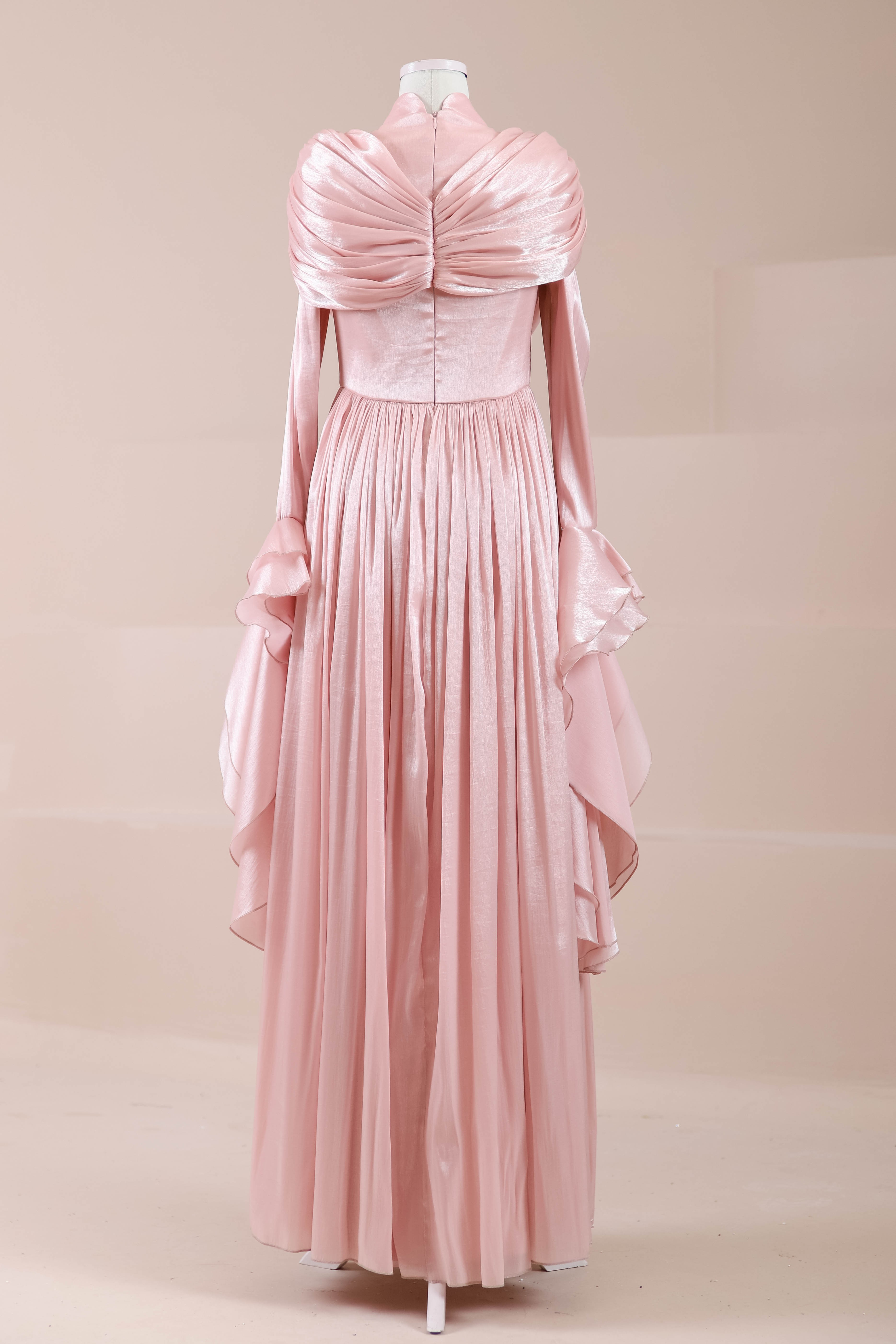 Arvia Tesettür Abiye - Powder Pink