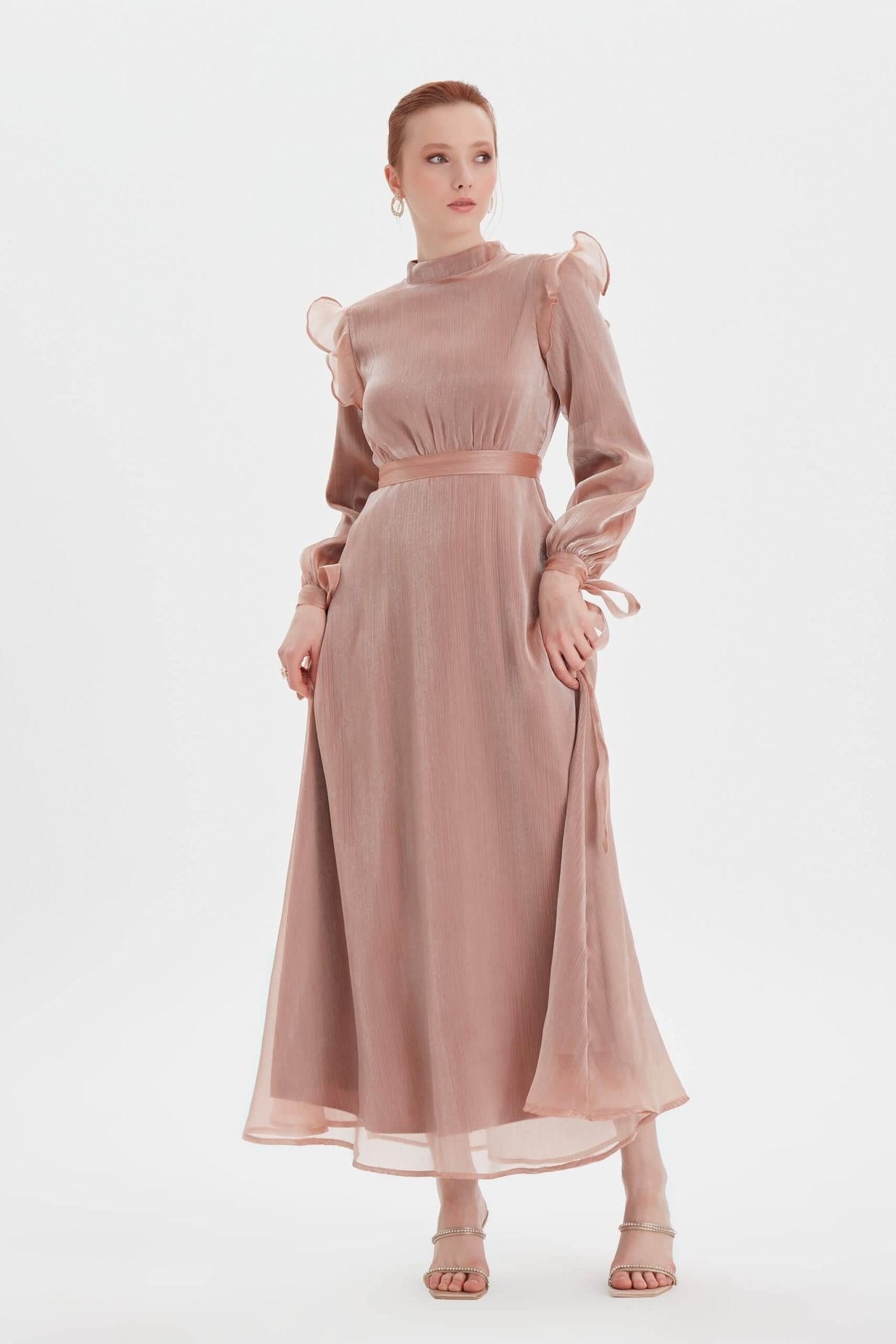 Copper Mira Evening Dress